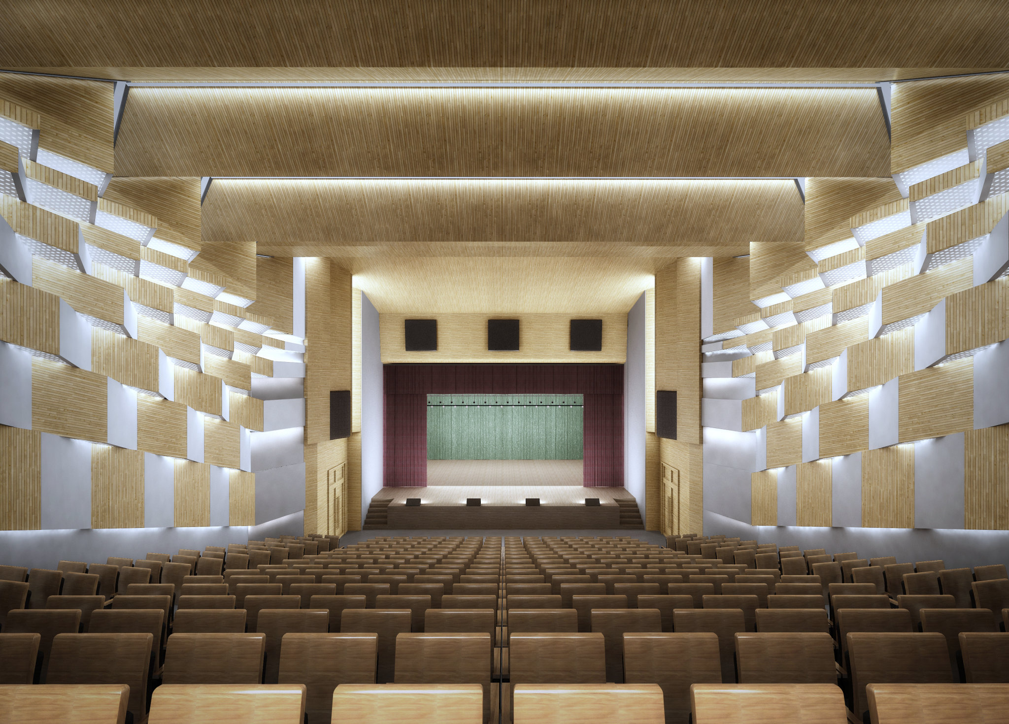 FSAC佛山市青少年文化宮新宮theatre藝術(shù)劇場(chǎng)聲學(xué)裝修及舞臺(tái)機(jī)械燈光音響項(xiàng)目